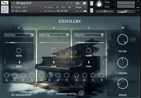 Instruments By Lamprey Eidolon Haunted Piano KONTAKT NEAT